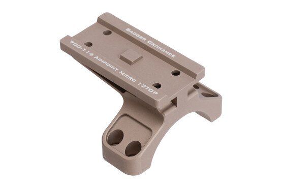 Badger Ordnance 34mm mount for Aimpoint, tan.
